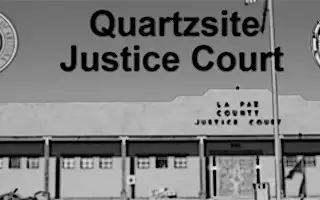 Quartzsite Municipal Court